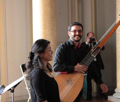 Shigeko Hata et Diego Salamanca > Chateau de l'Hermitage