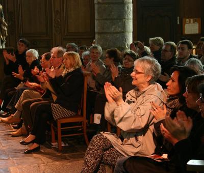 Le public heureux : voilà notre récompense !