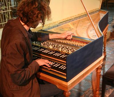 Un splendide clavecin !