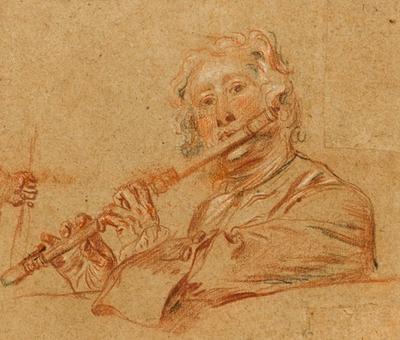 Watteau flutiste
